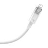 Kabeļa vads iPhone Explorer sērijā USB - Lightning 2,4A 2m balts
