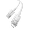 Kabeļa vads iPhone Explorer sērijā USB - Lightning 2,4A 2m balts