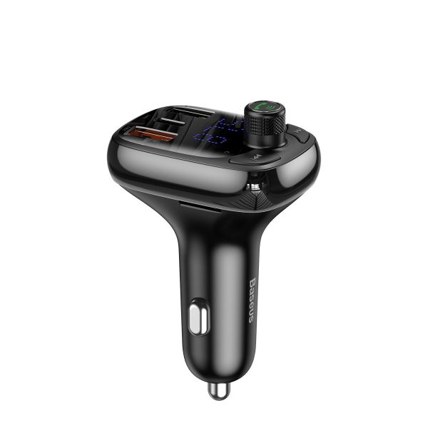 2in1 Bluetooth raidītājs + automašīnas lādētājs S-13 ārzemju izdevums melns