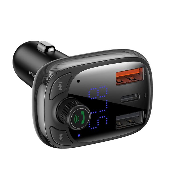 2in1 Bluetooth raidītājs + automašīnas lādētājs S-13 ārzemju izdevums melns