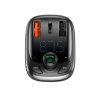 2in1 Bluetooth raidītājs + automašīnas lādētājs S-13 ārzemju izdevums melns