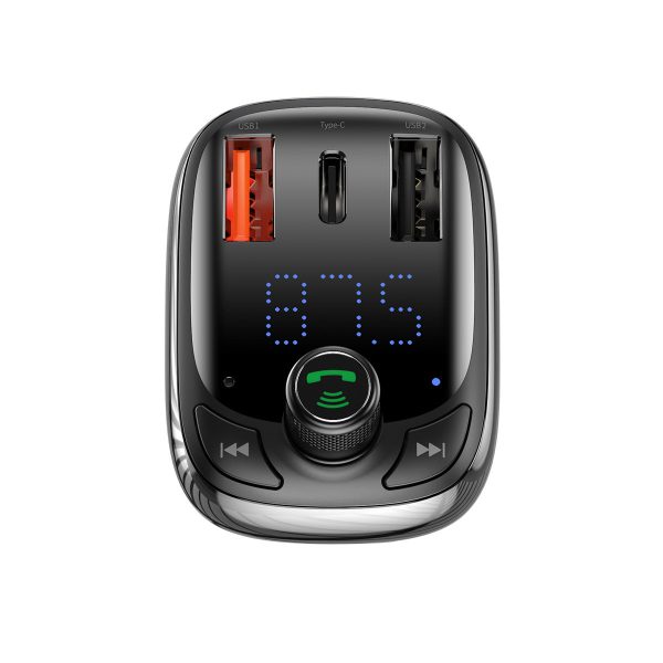 2in1 Bluetooth raidītājs + automašīnas lādētājs S-13 ārzemju izdevums melns