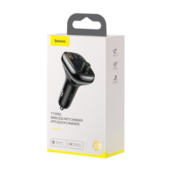 2in1 Bluetooth raidītājs + automašīnas lādētājs S-13 ārzemju izdevums melns