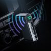 Bluetooth automašīnu raidītājs aux mini ligzda 3,5 mm aizjūras izdevums melns