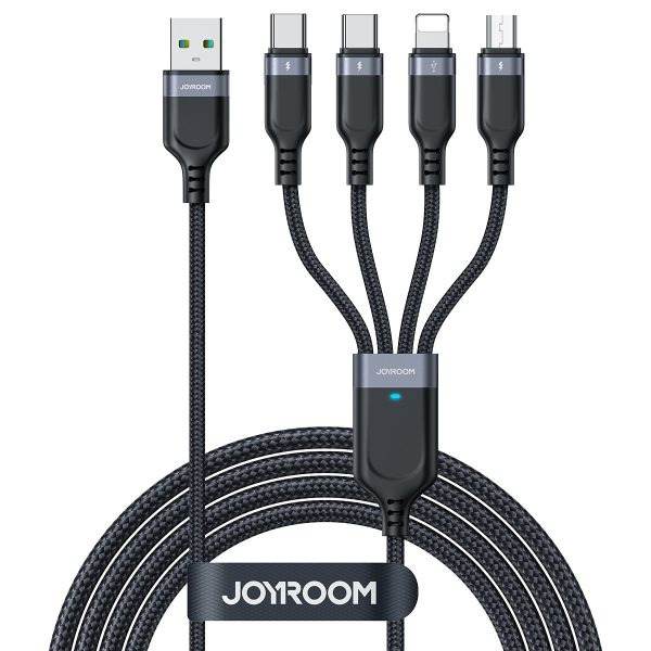 4in1 USB-A Cable-2x USB-C iphone zibens microusb 1