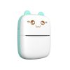 Mini Cat termiskais printeris etiķetēm Lejupielādējiet no Bluetooth Fun Print Blue Phone