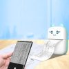 Mini Cat termiskais printeris etiķetēm Lejupielādējiet no Bluetooth Fun Print Blue Phone