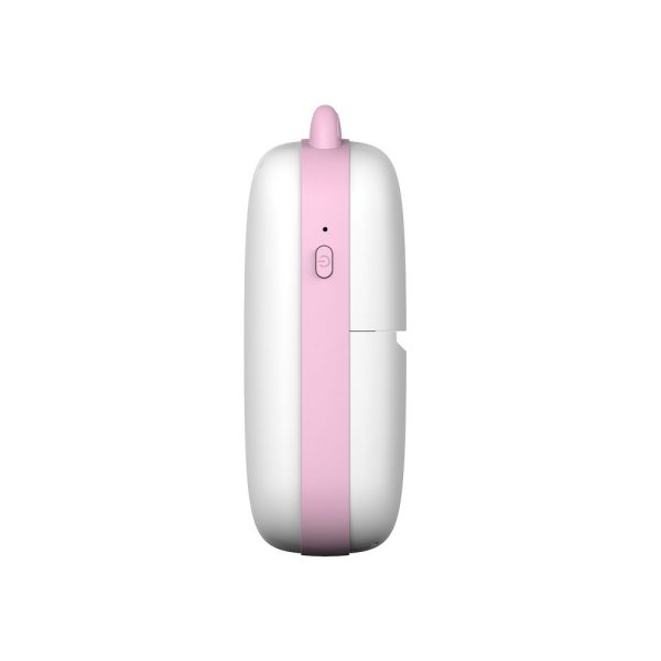 Mini Cat termiskais printeris etiķetēm Lejupielādējiet no Bluetooth Fun Print Pink Phone