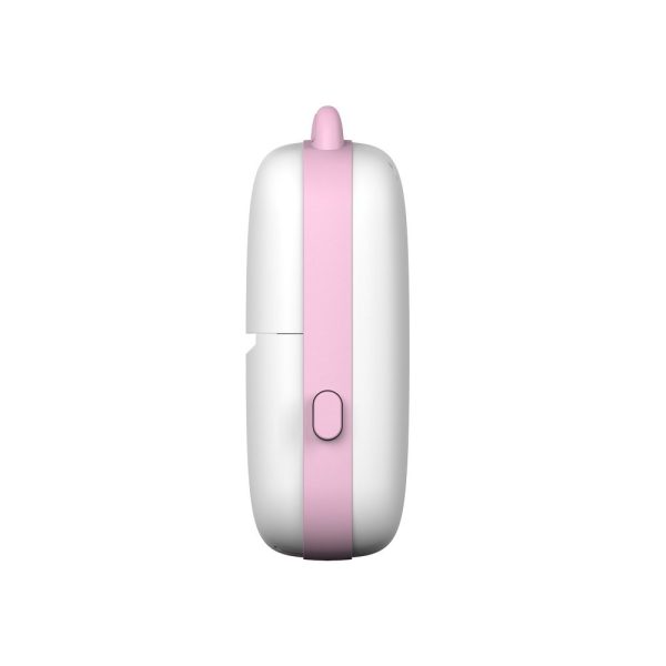 Mini Cat termiskais printeris etiķetēm Lejupielādējiet no Bluetooth Fun Print Pink Phone