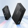 Pārslēdziet USB 3.0 divu slēdzi diviem melniem datoriem