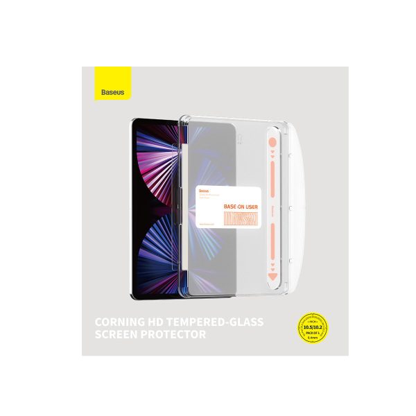 Aizsargāts rūdīts stikls iPad 10.2 '' 2019-2021 / iPad Air 3 10,5 '' komplektam