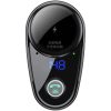 2in1 FM Bluetooth automašīnu raidītājs un 2x USB melnais lādētājs