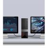 DisplayPort kabeļa izturīgs elastīgs dp112 dp1.4 8k 3m melns