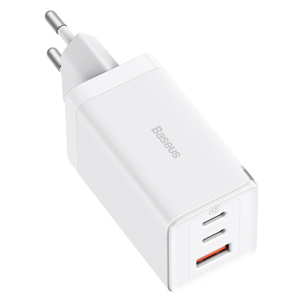 Ātrs GAN 2X USB-C 65W GAN lādētājs + USB-C USB-C kabelis