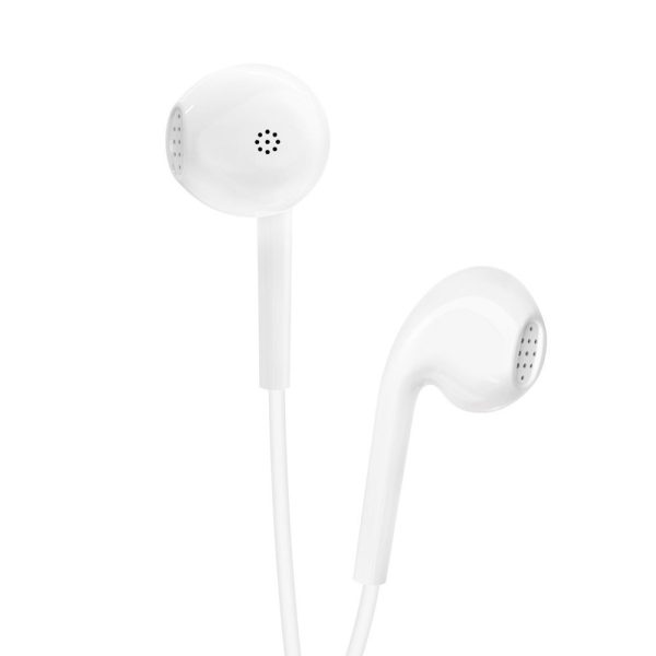 X10S austiņu komplekts vadu mini domkrata austiņas 3,5 mm balti