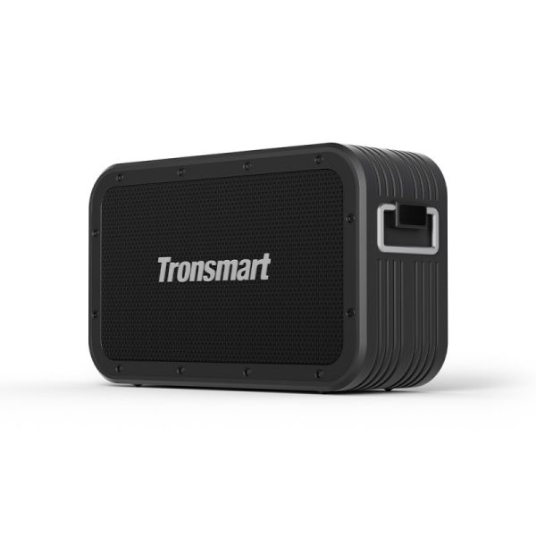 2in1 Bluetooth Force Max 80W bezvadu skaļrunis ar melnu PowerBank funkciju