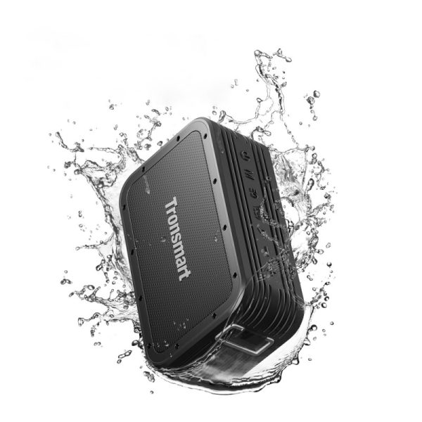 2in1 Bluetooth Force Max 80W bezvadu skaļrunis ar melnu PowerBank funkciju