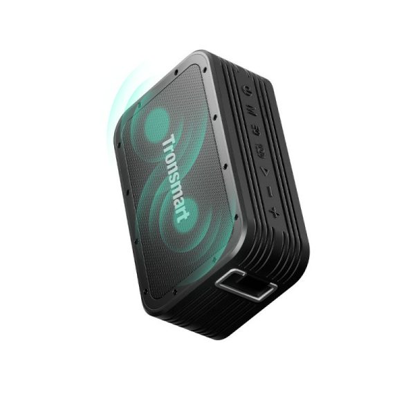 2in1 Bluetooth Force Max 80W bezvadu skaļrunis ar melnu PowerBank funkciju