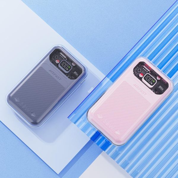 PowerBank 20 000 mAh dzirkstošā sērija Ātra uzlāde 30W QC AFC FCP SCP Green