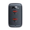 Ātrs GAN 35W PD 2X USB-C GAN lādētājs