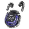 Bezvadu austiņas ar T8 Bluetooth TWS melnu korpusu