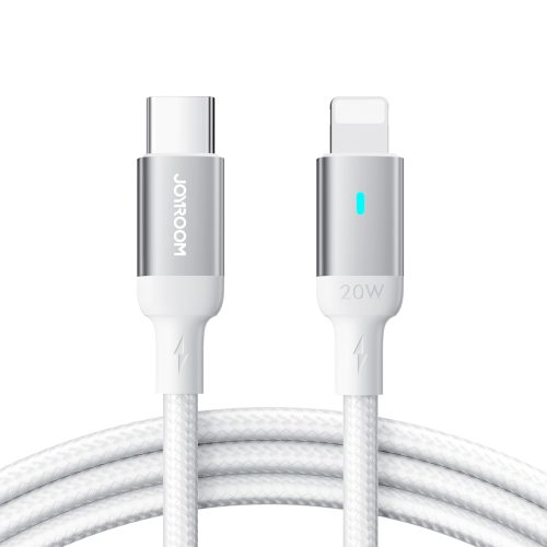 Izturīga iPhone A10 sērija USB -C pinumā - Lightning 20W 2m White White