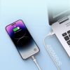 Kabelis Kabelis iPhone A10 sērijai USB - zibens 2,4A 1,2 m balts