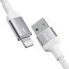 Kabelis Kabelis iPhone A10 sērijai USB - zibens 2,4A 1,2 m balts
