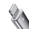 Kabelis kabelis iPhone A10 sērijai USB - zibens 2,4A 1,2 m melns