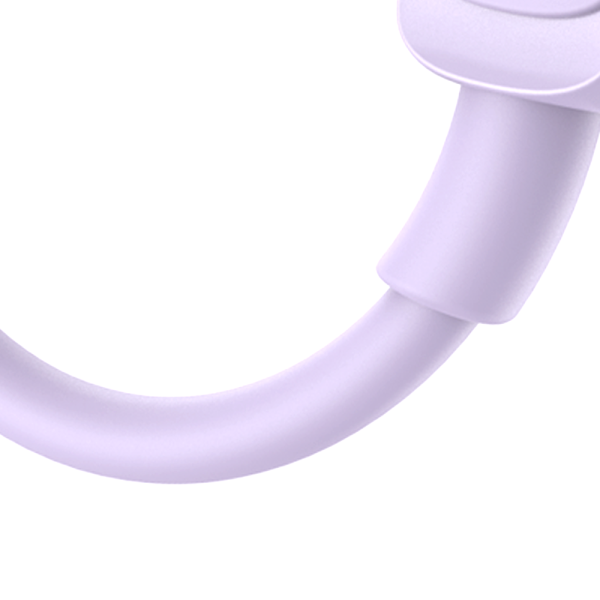 Kabelis Kabelis iPhone USB -C - zibens 20W 1,2 m purpursarkanā krāsā
