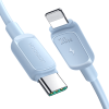 Kabelis Kabelis iPhone USB -C - zibens 20W 1