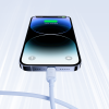 Kabelis Kabelis iPhone USB -C - zibens 20W 1,2 m zilā krāsā