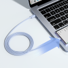 USB-C kabeļa kabeļa-USB-C 100W 1,2m zilā krāsā
