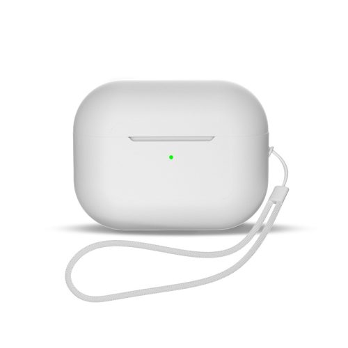 Silikona korpuss AirPods 3 + sloksnes pavadas uz baltas plaukstas locītavas
