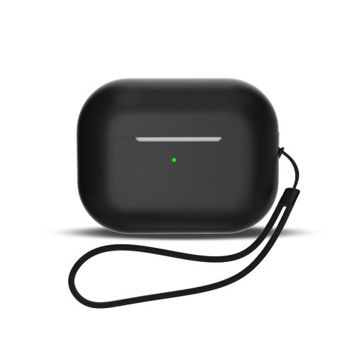 Silikona korpuss AirPods 3 + siksnai uz melnās plaukstas locītavas