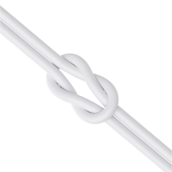 Mini ligzda 3,5 mm -strāvas austiņās ar baltu vadības tālvadības pulti