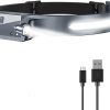 Priekšējā lukturīša LED lukturis ar IPX4 USB-C 1200 mAH IPX4