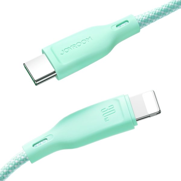 Kabeļu daudzkrāsu sērija USB-C-USB-C 60W Fast Transfer 1m Purple