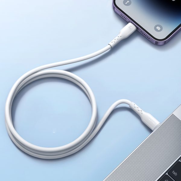 Kabelis Kabelis iPhone zibspuldzes pārmaiņu sērijai USB-C-Lighting 30W 1m Black