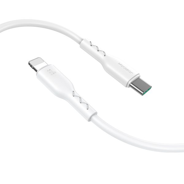 Kabelis Kabelis iPhone zibspuldzes pārmaiņu sērijai USB-C-Lighting 30W 1m Black