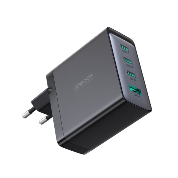 GAN lādētājs ar USB-C 3X USB-C USB-A 100W USB-C kabeli