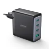 GAN lādētājs ar USB-C 3X USB-C USB-A 100W USB-C kabeli