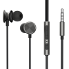 Vadu austiņas spārnā Hifi Hifi vadu sērijas JR-EW03 tumši pelēkā krāsā