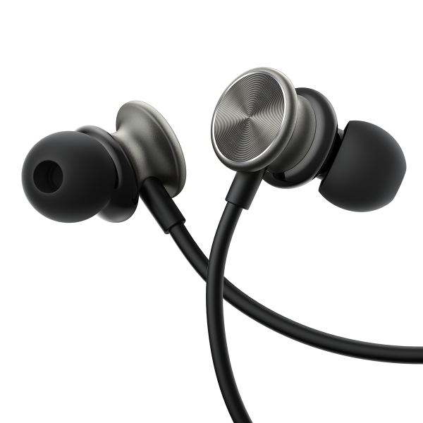 Vadu austiņas spārnā Hifi Hifi vadu sērijas JR-EW03 tumši pelēkā krāsā