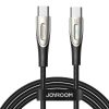 Kabeļa vads zvaigžņu gaismas sērijā USB-C-USB-C 100W 2m melnais