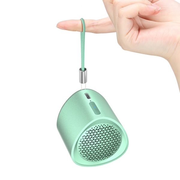 Mazs mini bezvadu skaļrunis TWS NIMO Bluetooth 5.3 5W zaļš