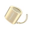 Mazs mini bezvadu skaļrunis TWS NIMO Bluetooth 5.3 5W zelts