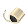 Mazs mini bezvadu skaļrunis TWS NIMO Bluetooth 5.3 5W zelts