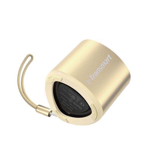 Mazs mini bezvadu skaļrunis TWS NIMO Bluetooth 5.3 5W zelts