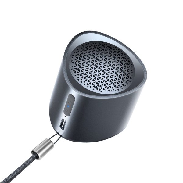Mazs mini bezvadu skaļrunis TWS NIMO Bluetooth 5.3 5W melns